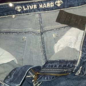 Women's Boot Cut Jeans - Dark Blue